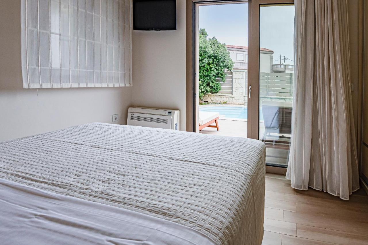 Superior Villa Marina Mare Sauna Hammam Nea Kydonia Exterior foto